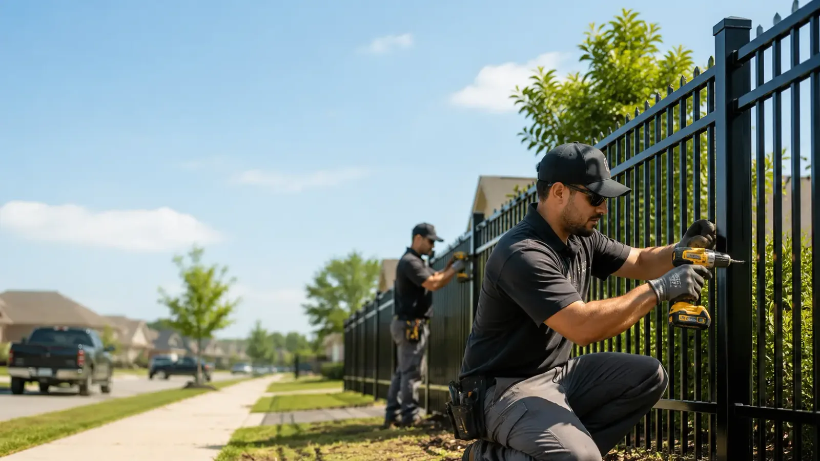 Metal Fence Installation in Jim Falls, WI